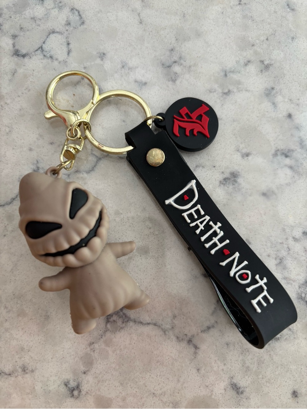 Oogie Boogie Death Note Keychain Nightmare Before Christmas Disney